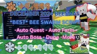 [BEESMAS] Bee Swarm Simulator Script | Auto Honey Wreath, Auto Samovar, Auto Stocking, More