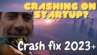 Rust crashing/crashing on startup fix 2023+