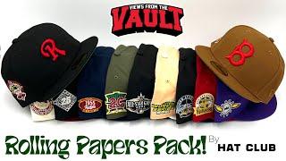 420 TIME!  Hat Club delivers with it's newest pack of New Era fitted hats - The Rolling Papers Pack!