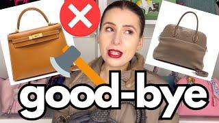 I'M SELLING MORE BAGS!  Chopping Down My Handbag Collection!