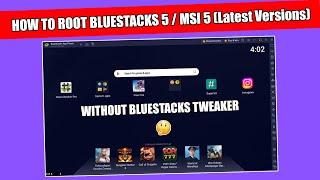 (NEW) Secret Method To Root Bluestacks/Msi 5 (LATEST) 2024 | How To Root Bluestacks 5.14