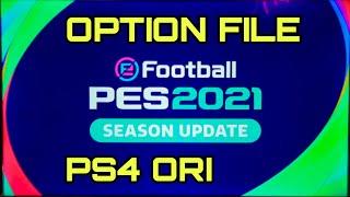 CARA PASANG OPTION FILE PES2021 UNTUK PS4 ORI