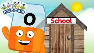 Back to School! | Long Vowels i_e and y | Learn to Read | @officialalphablocks