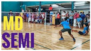 ATHUL J/AMAL J VS RANJITH/VISHNU:PALAKKAD DISTRICT BADMINTON TOURNAMENT MENS DOUBLES SEMIFINAL 2021