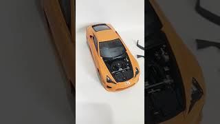 Time to carbonize the LFA in 1/24 scale by Tamiya! #Shorts