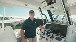 Bertram 28CC Walk-Through at the 2022 Fort Lauderdale International Boat Show