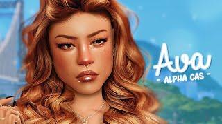 Making a Sim with Alpha CC + cc list // The Sims 4 Create a Sim