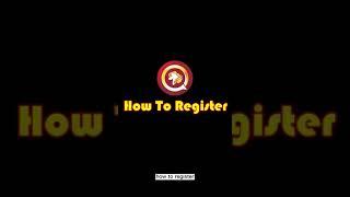 How to register an UniQuant Account ?