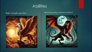 Griffins vs Manticores: The Ultimate Mythical Showdown || Griffin vs Manticore: A Fusion of Beasts