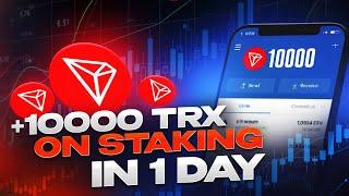 HOW TO EARN 10,000 TRX STAKING TRON IN 1 DAY — FAST & PROVEN METHOD