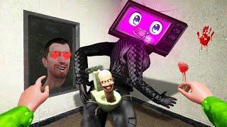 TV Woman LOVE SKIBIDI TOILET 46 & TV MAN Saves TV Woman! TV WOMAN LOVE STORY in Garry's Mod