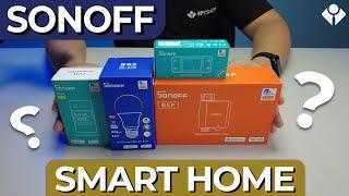 Cât de ușor se folosesc accesoriile de smart home | SonOff B05-BL-A60 , POWR320D , BASICR4 , SWV-BSP