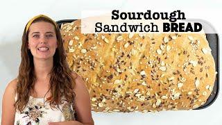 Sourdough Sandwich Bread - using discard