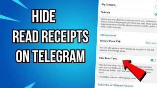 How to Turn Off Read Receipts on Telegram