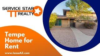 Tempe Homes for Rent 3BR/1.5BA by Tempe AZ Property Management | Service Star Realty