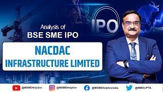 NACDAC Infrastructure Limited :: Analysis of SME IPO