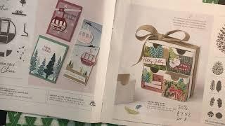 A Walk through The Last Chance Products in The Stampin Up Mini Autumn/Winter Catalogue.