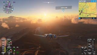 Армянское нагорье. Степанокерт - Ереван. Microsoft Flight Simulator 2020