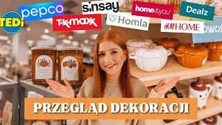 PRZEGLĄD JESIENNYCH DEKORACJI | TEDI, KIK, PEPCO, SINSAY, H&M HOME, HOME&YOU