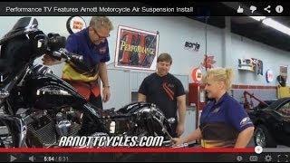 Performance TV Features Arnott Motorcycle Air Suspension Install