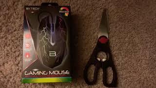 Bytech The Art Of Technology Gaming Mouse!!! UNBOXING! LED lights!