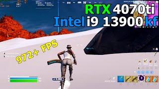 RTX 4070 ti + Intel i9 13900KF Fortnite Chapter 4 | Arena | Performance Mode