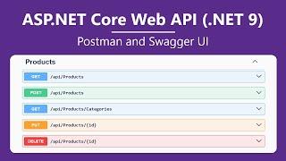 Create and Run your First ASP.NET Core Web API (.NET 9) using OpenAPI, Postman and Swagger UI