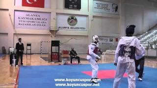 +68kg Final_Nafia Kus vs Irem Yaman (Turkish Junior Taekwondo Championships 2012)