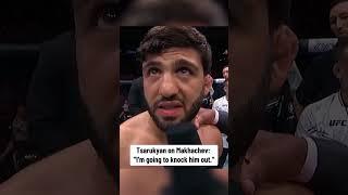 Tsarukyan has a message for Makhachev ️