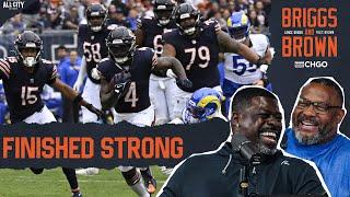 Lance Briggs & Alex Brown break down Chicago Bears win over LA Rams! | Briggs & Brown Postgame Show