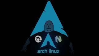 Arch Linux guy 3D animation