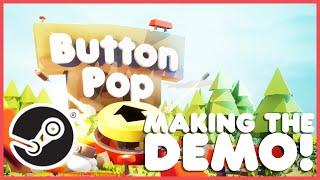 Creating a Demo for my First Game! Button Pop | Devlog 06