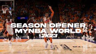 NBA 2K23 MyNBA World Ep.20 - “Season Opener”