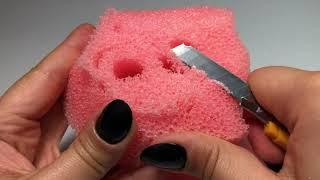 To breaking the sponge pig