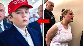 Woman Refused To Let Barron Trump Board First-Class. She Instantly Regretted It When He said THIS!