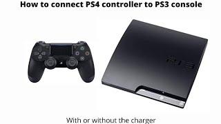 How to connect PS4 controller to PS3 console