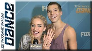 Jessica Richens & Casey Askew | Being Saved & Their Chemistry | SYTYCD Season 11 Top 14 Elimination