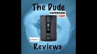 S-BODY VAPEDROID C3D1 DNA250 TC BOX MOD/ Review and up and close