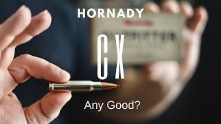 Hornady CX - The Do EVERYTHING Bullet?