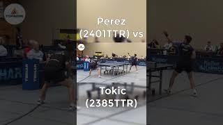 Best of Perez vs Tokic | DTTB Pokal #sports #tabletennis #shorts