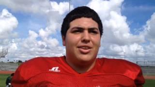 PSJA Memorial quarterback Michael Gonzalez