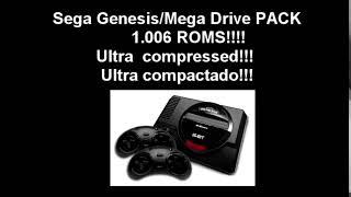 Sega Genesis/Mega Drive ROMs Pack 2024- 1.006 ROMs ( PC, Android, Raspberry...) Amazing ROMs!