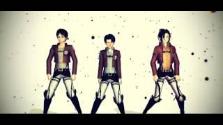 [Daddy MMD] Attack On Titan