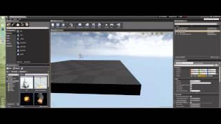 Создание уровня в Unreal Engine 4 - Начало (Урок неактуален)