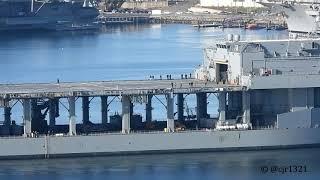 USS Miguel Keith (ESB-5) Outbound - March 17, 2021 - San Diego