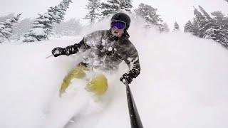 Slow Motion Powder Skiing at Snowbird