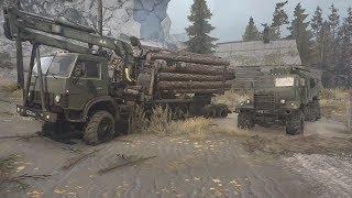 Spintires: MudRunner Прохождение Одиночная игра Карта Остров