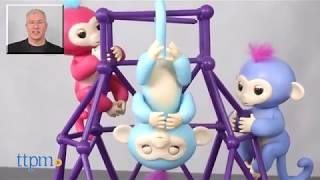 Игровая площадка, качели и качалка для обезьянок Fingerlings