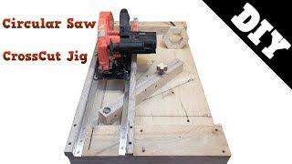 Circular Saw Crosscut Jig / Торцовочная система из циркулярной пилы