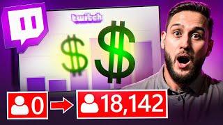 How To Earn $10,000 per Month on Twitch (2024)